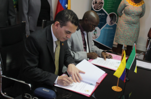 Visita do Professor Reinaldo José Bolivar á Universidade Eduardo Mondlane